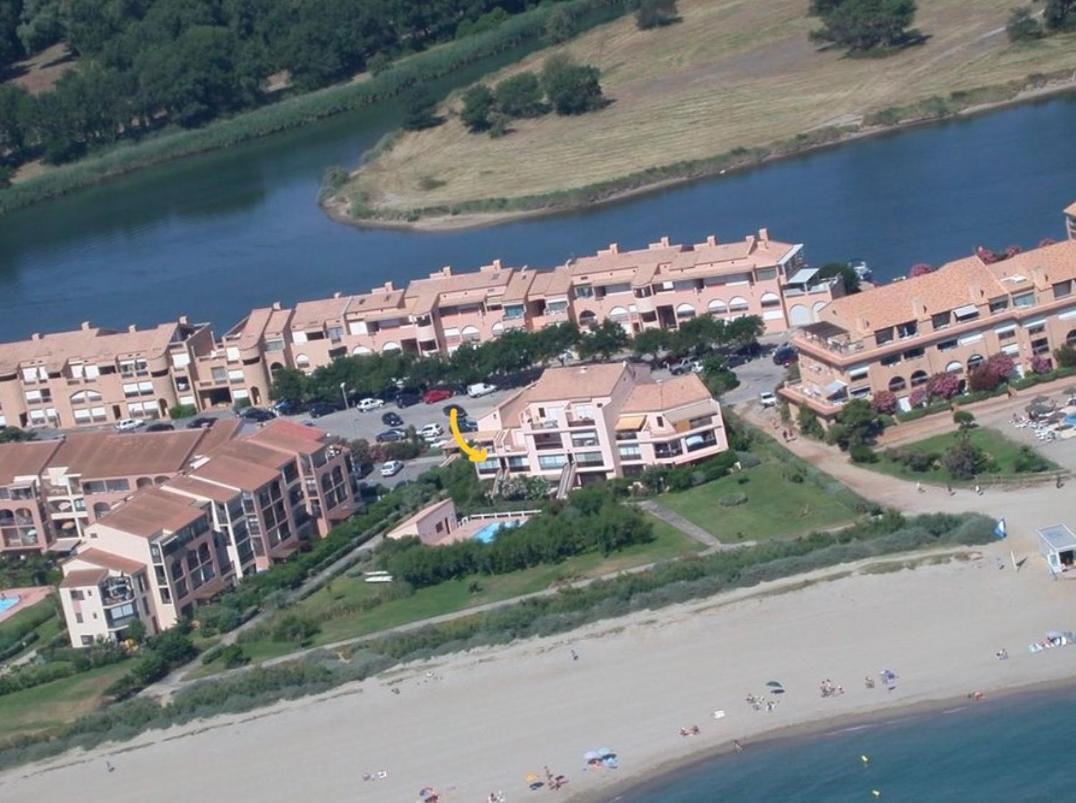 Appartement Entre La Lagune Et La Mer Avec Piscine, Direct Plage, Vue Partielle Mer Saint-Cyprien  Eksteriør bilde