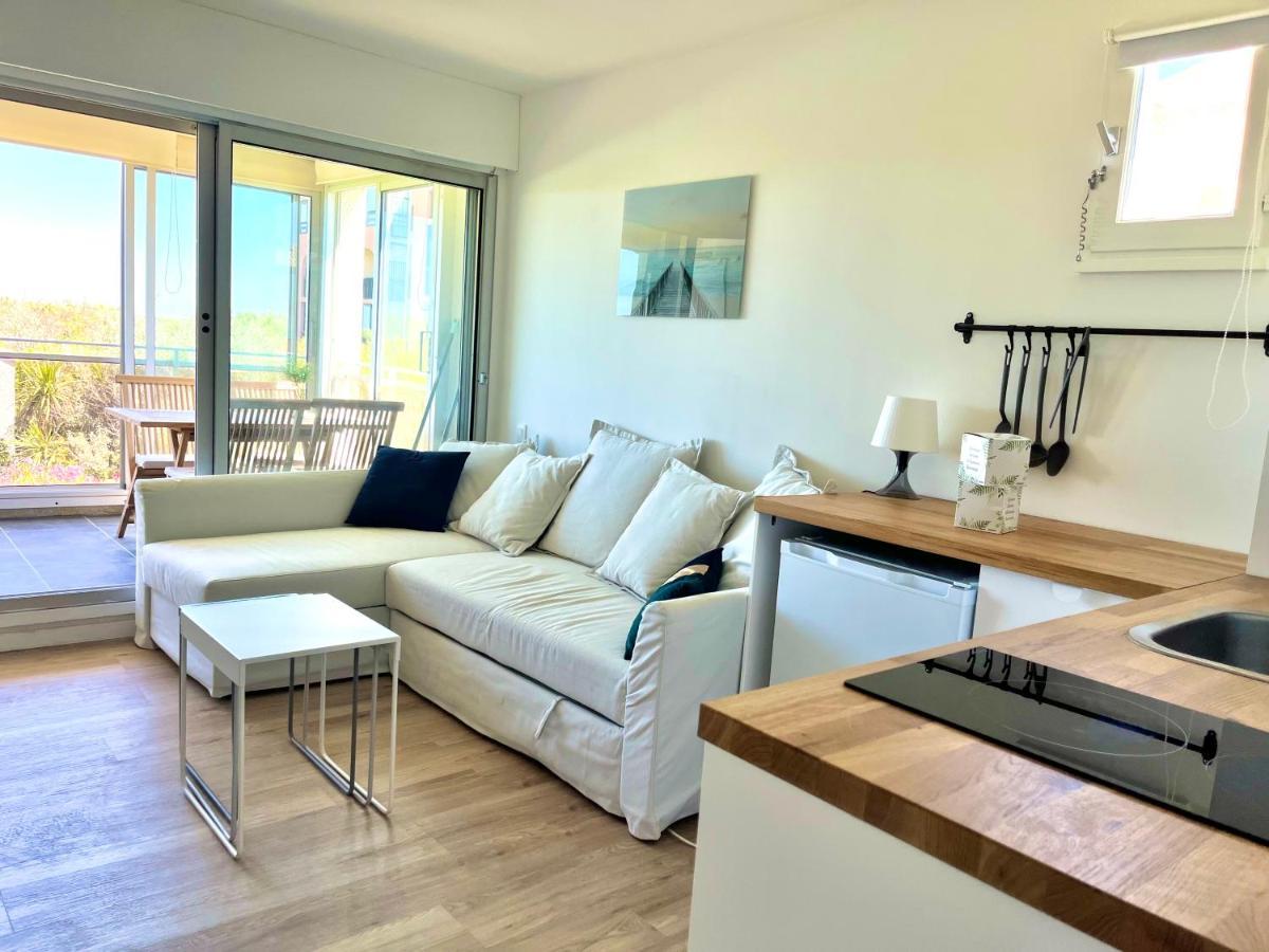 Appartement Entre La Lagune Et La Mer Avec Piscine, Direct Plage, Vue Partielle Mer Saint-Cyprien  Eksteriør bilde